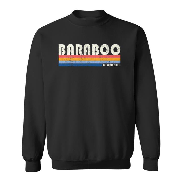 Vintage 70S 80S Style Baraboo Wi Sweatshirt