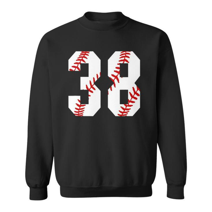 Vintage Baseball 38 Jersey Baseball Number 38 Player Sweatshirt
