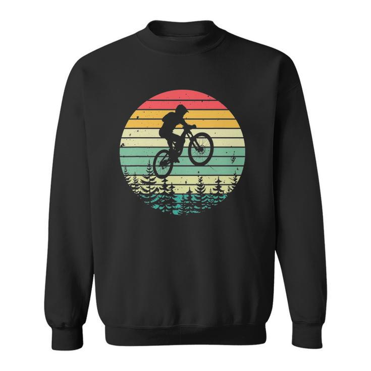 Vintage Mountain Bike Retro Downhill Biking Sweatshirt