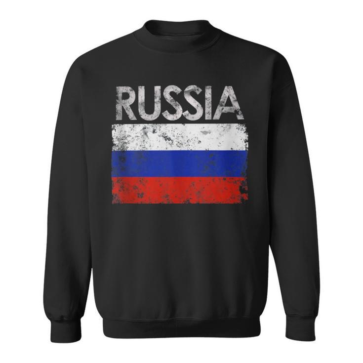 Vintage Russia Russian Flag Pride 500 Trending Shirt Sweatshirt