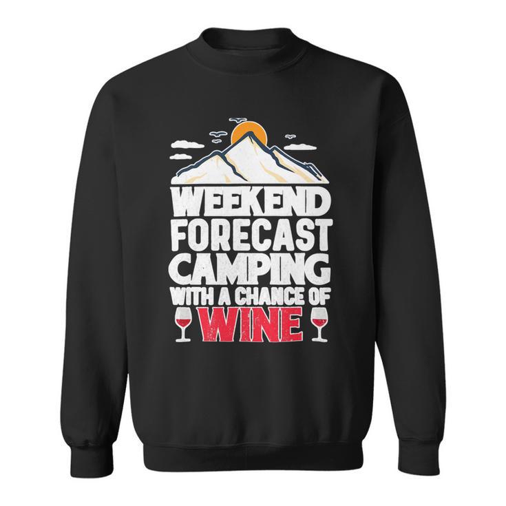 Weekend Forcast Camping Retro Vintage 27 Shirt Sweatshirt