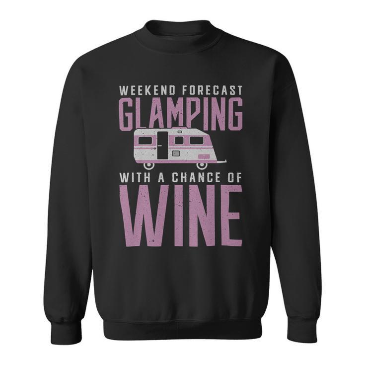 Weekend Forecast Camping With A Chance 18 Shirt Sweatshirt