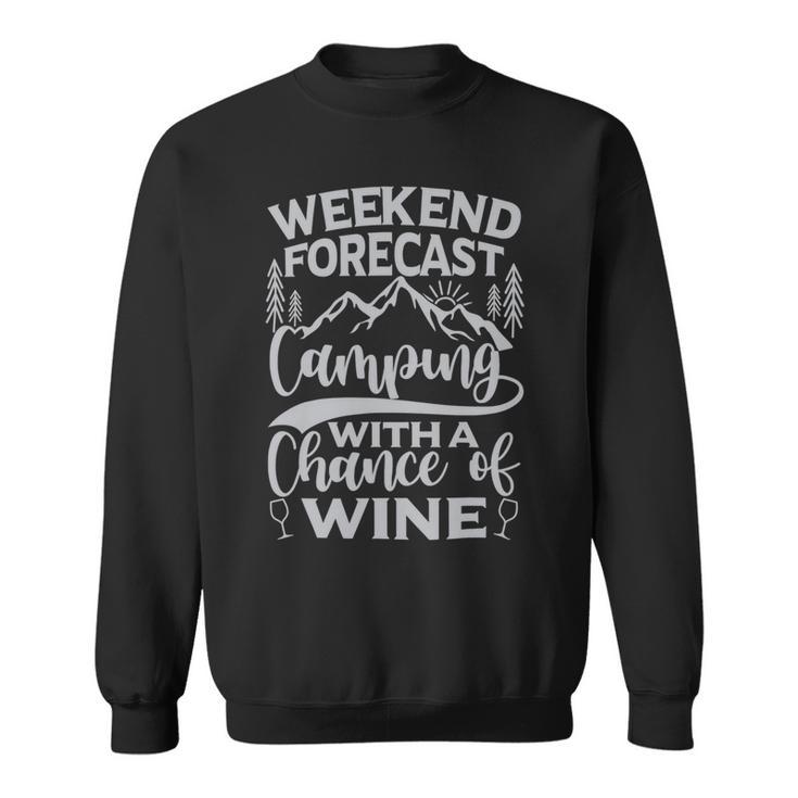 Weekend Forecast Mountain Camper 11 Shirt Sweatshirt