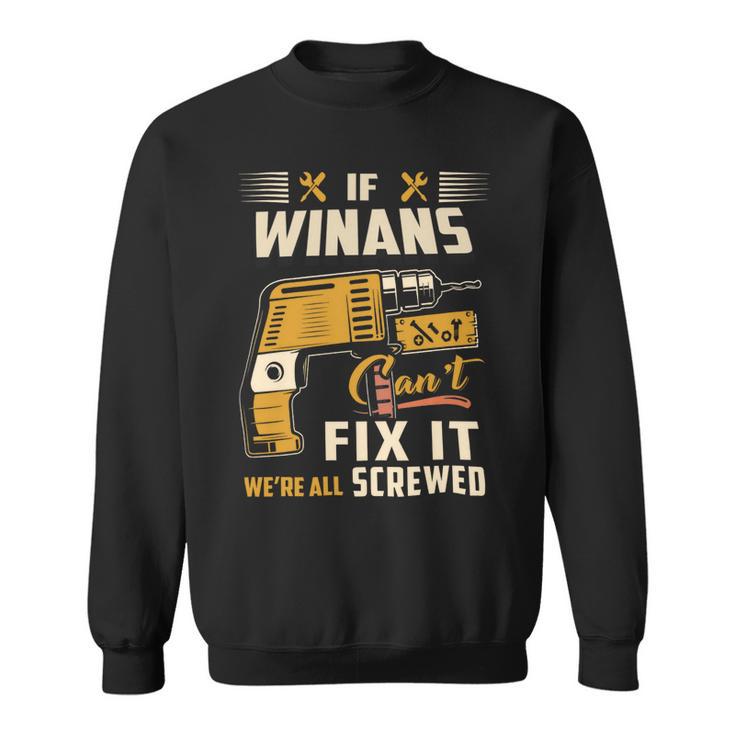 Winans Blood Runs Through My Veins Name V2 Sweatshirt