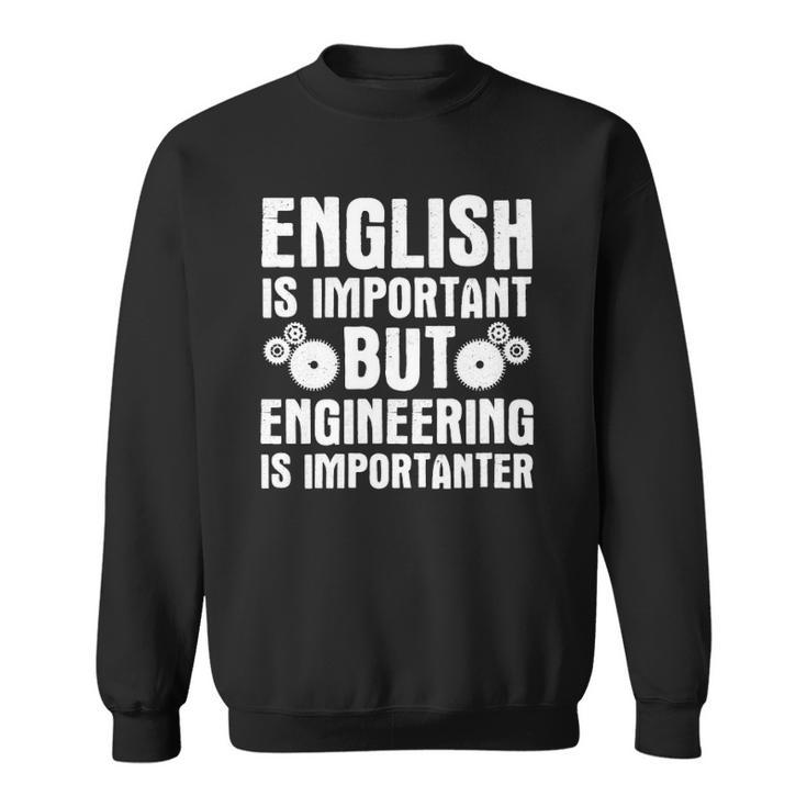 Womens Funny Engineer Design For Men Women Engineering Lovers Sweatshirt