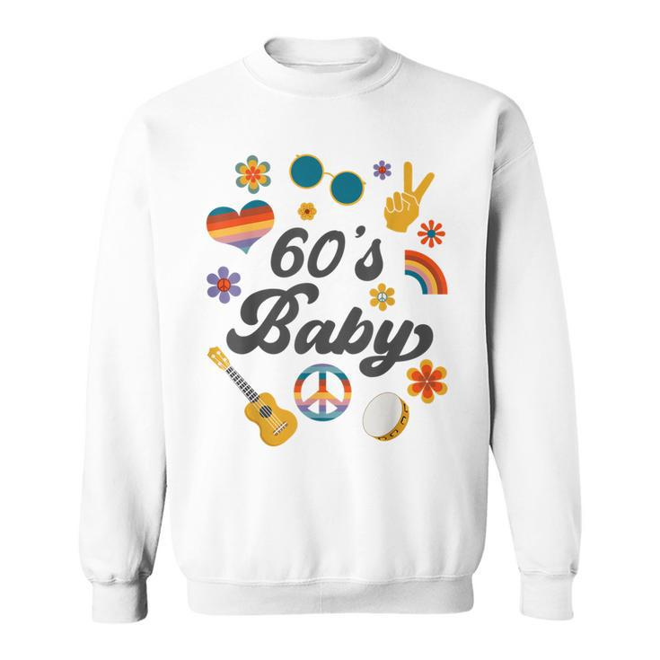 1960S Vintage Sixties Costume Party 60S Hippie Theme Party  V4 Sweatshirt
