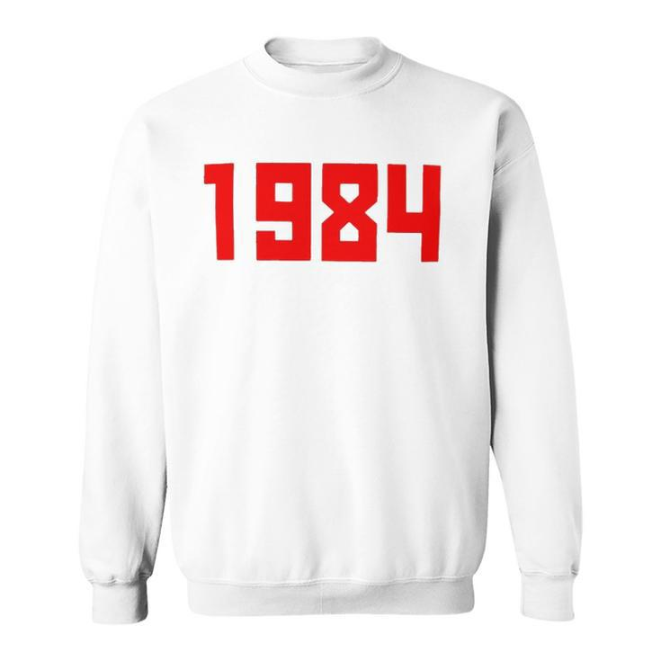 1984 Fashion Year Of Birth 38Th Birthday Sweatshirt
