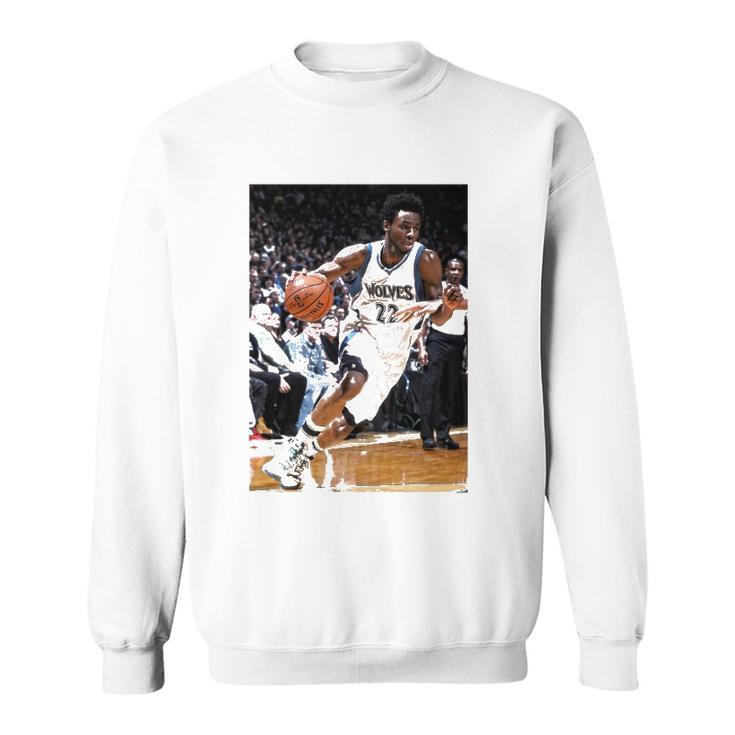 Andrew Wiggins Wolves 22 Cahier À Spirale Basketball Lovers Gift Sweatshirt