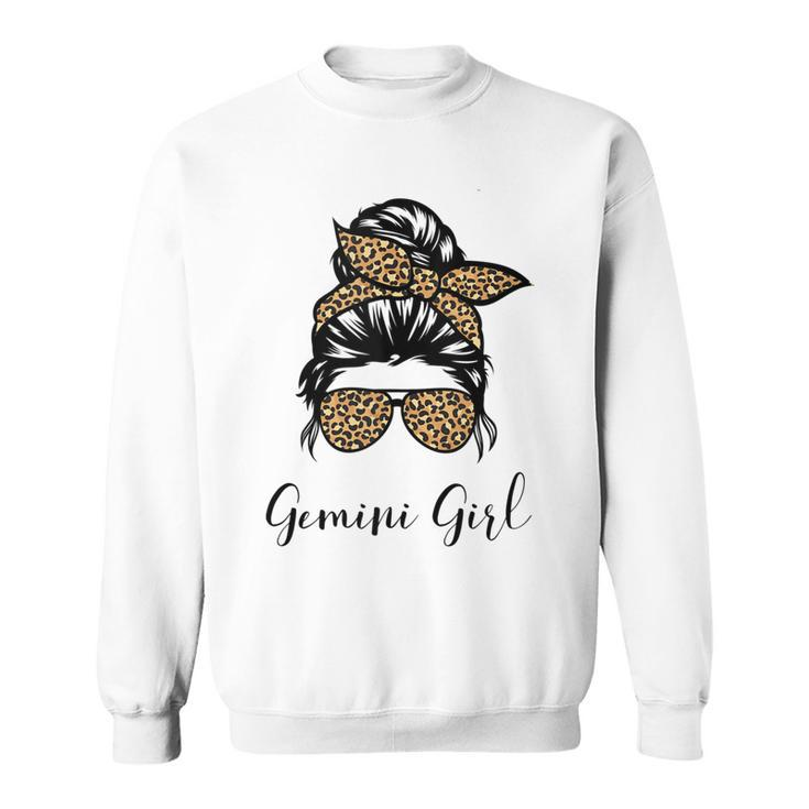 Born In May 21 To June 20 Birthday Gemini Girl  Sweatshirt