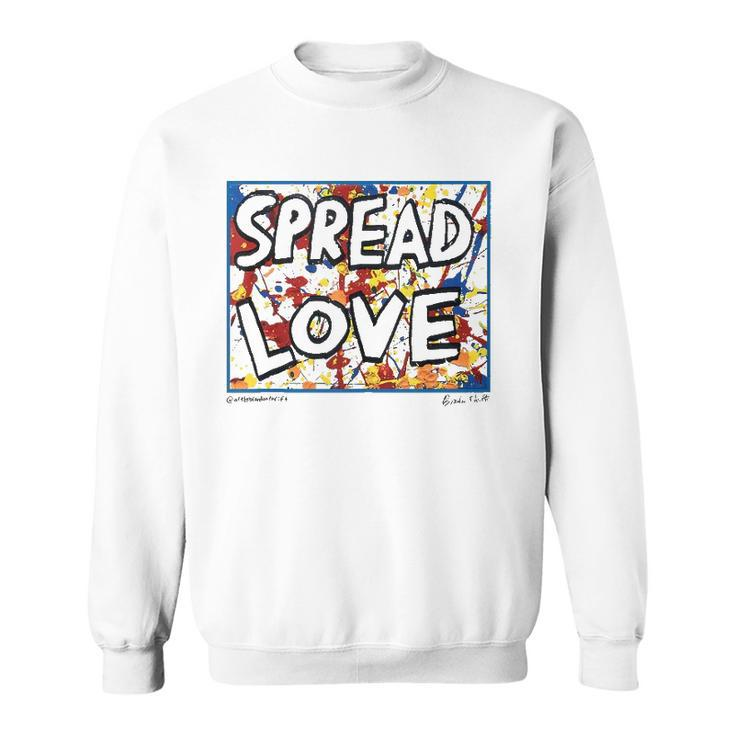 Brandon Thrift Spread Love  Sweatshirt