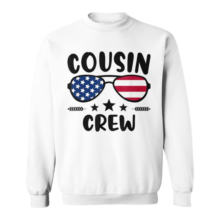 Cousin Crew 4Th Of July Patriotic American Family Matching  V7 Sweatshirt