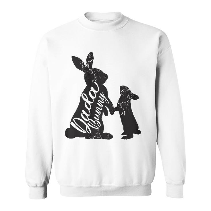Dada Bunny Matching Easter Bunny Gift For Men Women Kids  Sweatshirt