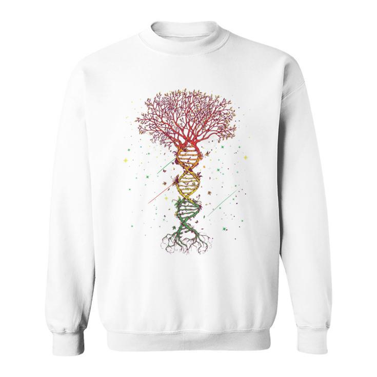 Dna Tree Life Funny  Sweatshirt