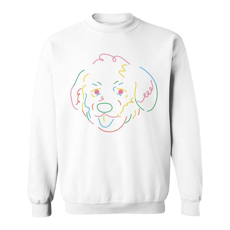 Dog Distraction Sticker Design Funny Dog Distraction Stickers Sweatshirt