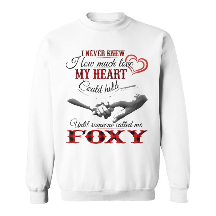 Foxy Grandma Gift   Until Someone Called Me Foxy Sweatshirt