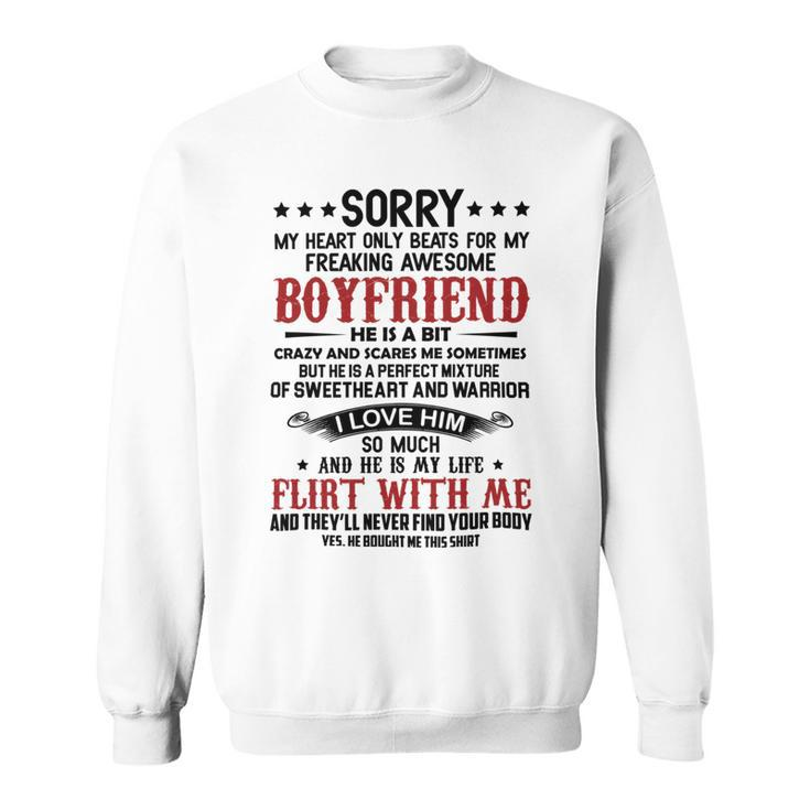 Freaking Awesome Boyfriend  V2 Sweatshirt