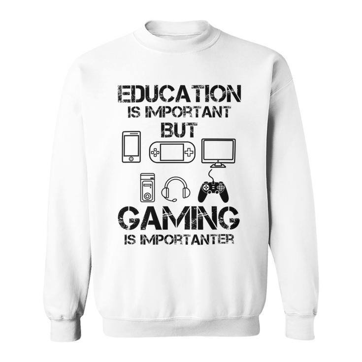 Funny Kids Gaming Sweatshirt