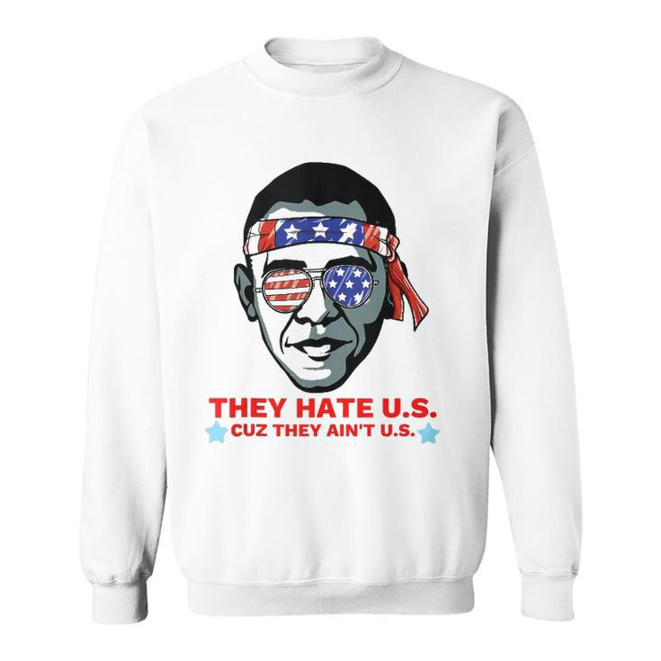 Funny Obama 4Th Of July  For Adults Men Women  Sweatshirt