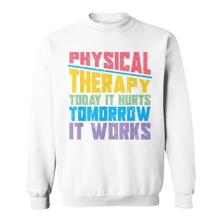 Funny Pt Therapist Pta Physiotherapy Physical Therapy  Sweatshirt