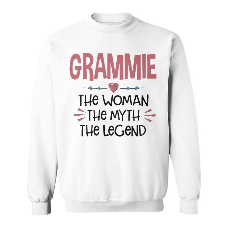 Grammie Grandma Gift   Grammie The Woman The Myth The Legend Sweatshirt