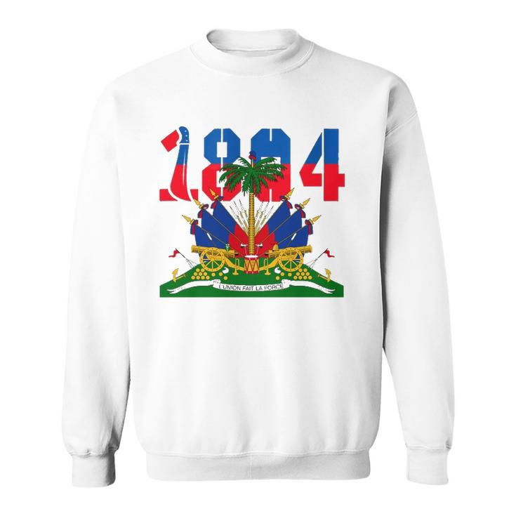 Haitian Revolution 1804 Flag Day Zip Sweatshirt