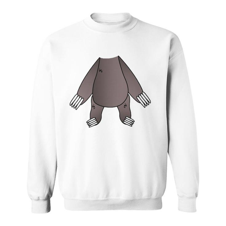 Halloween Sloth Head  Cute Lazy Animal Fans Gift Sweatshirt