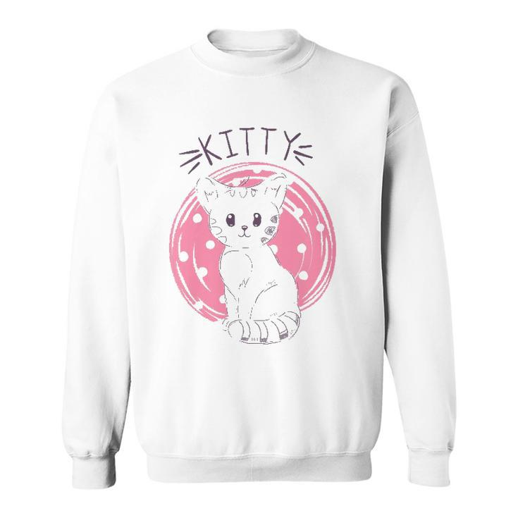 Kids Cat Kitten Kitty Girl Sweatshirt