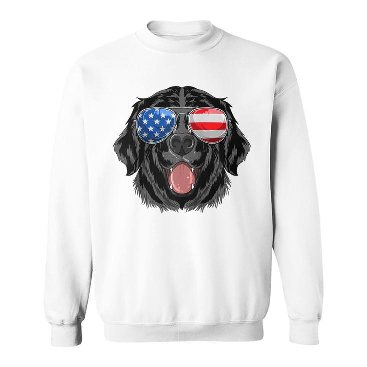 Labrador Retriever Usa American Flag Dog Dad Mom 4Th Of July  Sweatshirt