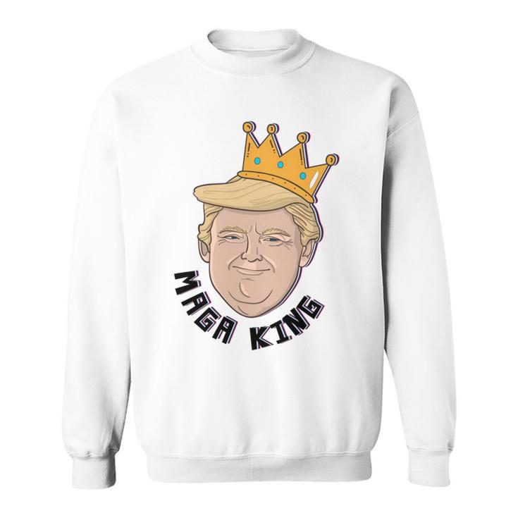Maga King Donald Trump Meme Sweatshirt