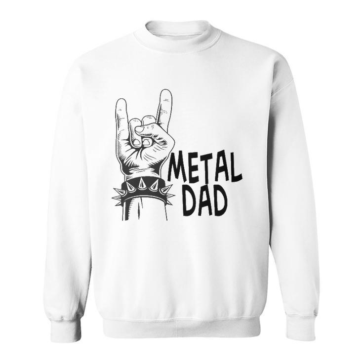 Metal Dad Classic Fathers Day Sweatshirt