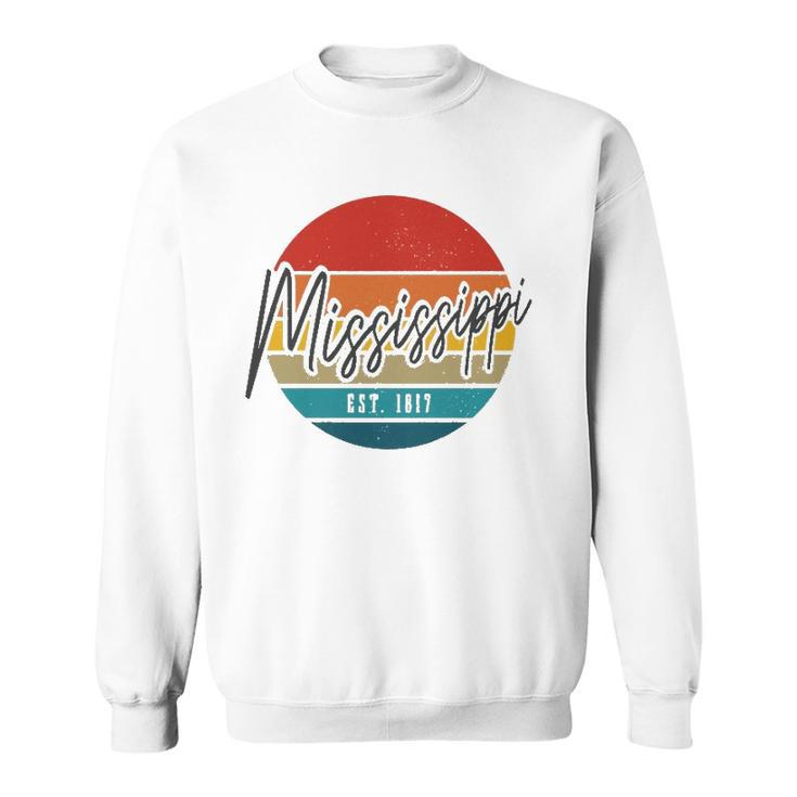 Mississippi Est 1817 Vintage Pride  Sweatshirt