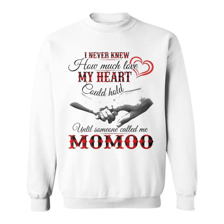 Momoo Grandma Gift   Until Someone Called Me Momoo Sweatshirt