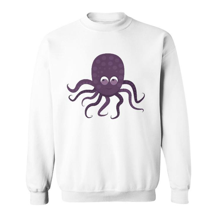 Moody Octopus Lovers Sea Animal Lovers Gift Sweatshirt