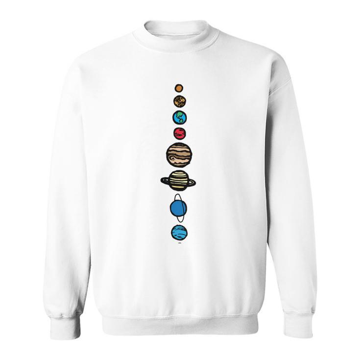 Planets Colour Sweatshirt