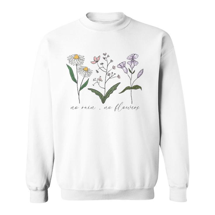 Plant Flower  Wildflower Gardening Lover Gift Sweatshirt