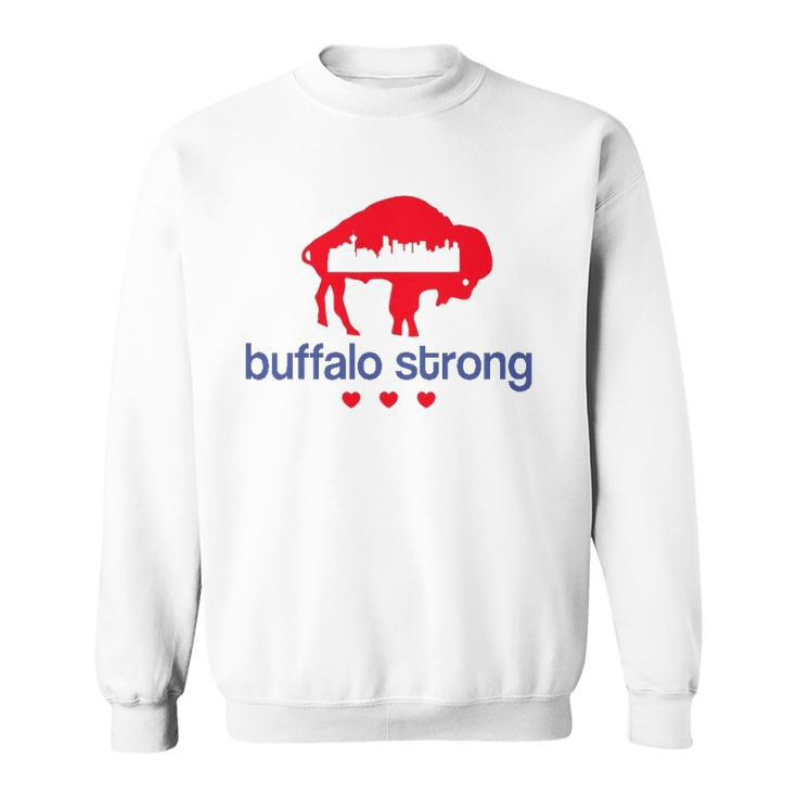 Pray For Buffalo City Of Good Neighbors Buffalo Strong Sweatshirt