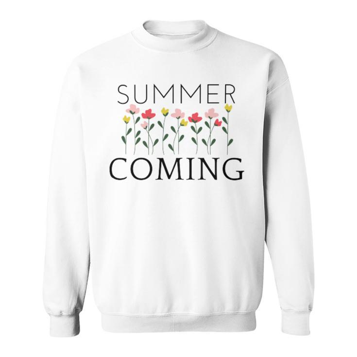 Summer Coming Sweatshirt