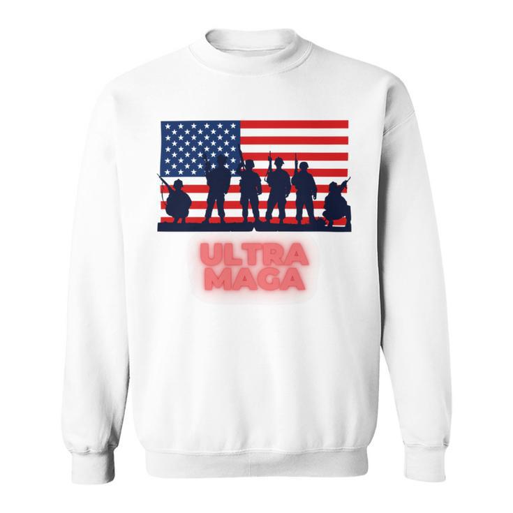 Ultra Maga And Proud Of It V21 Sweatshirt