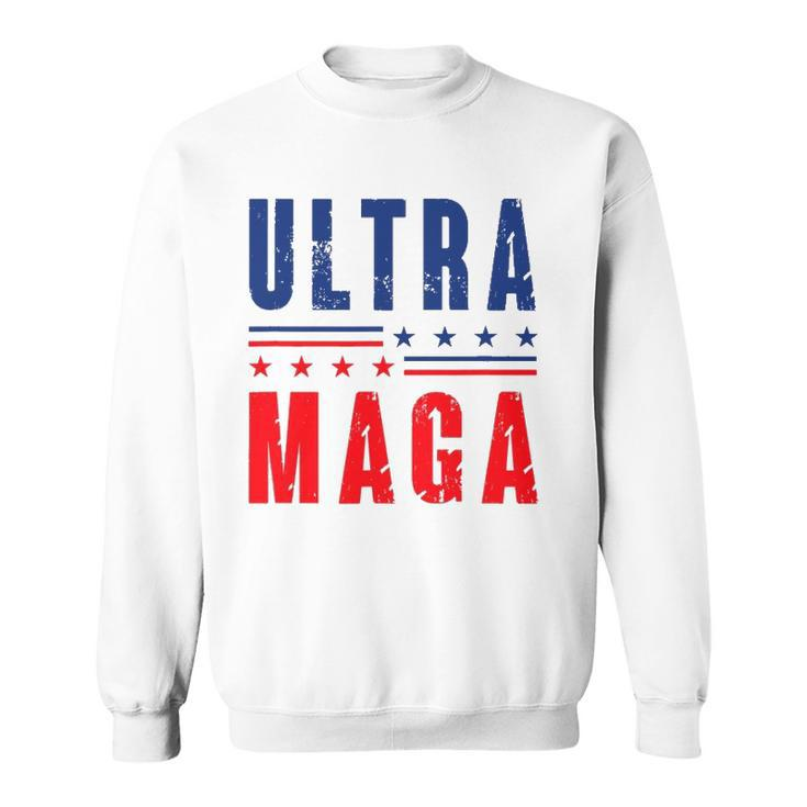 Ultra Maga Donald Trump Great Maga King Sweatshirt