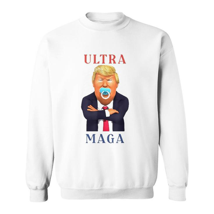 Ultra Maga Donald Trump Make America Great Again Sweatshirt