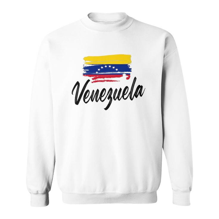 Venezuela Flag Venezuelan Funny Venezolano Pride Sweatshirt