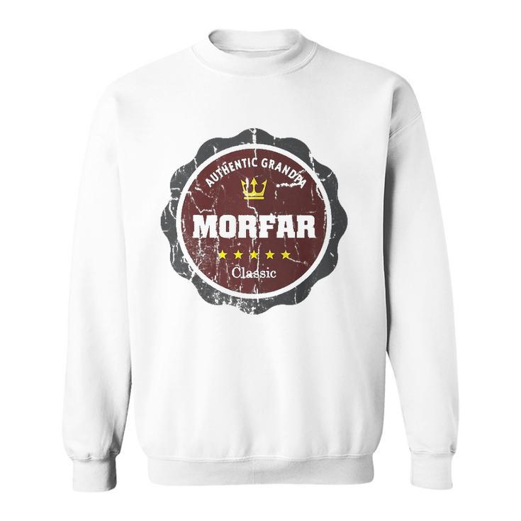 Vintage Design Morfar Gift For Swedish Grandpa  Sweatshirt
