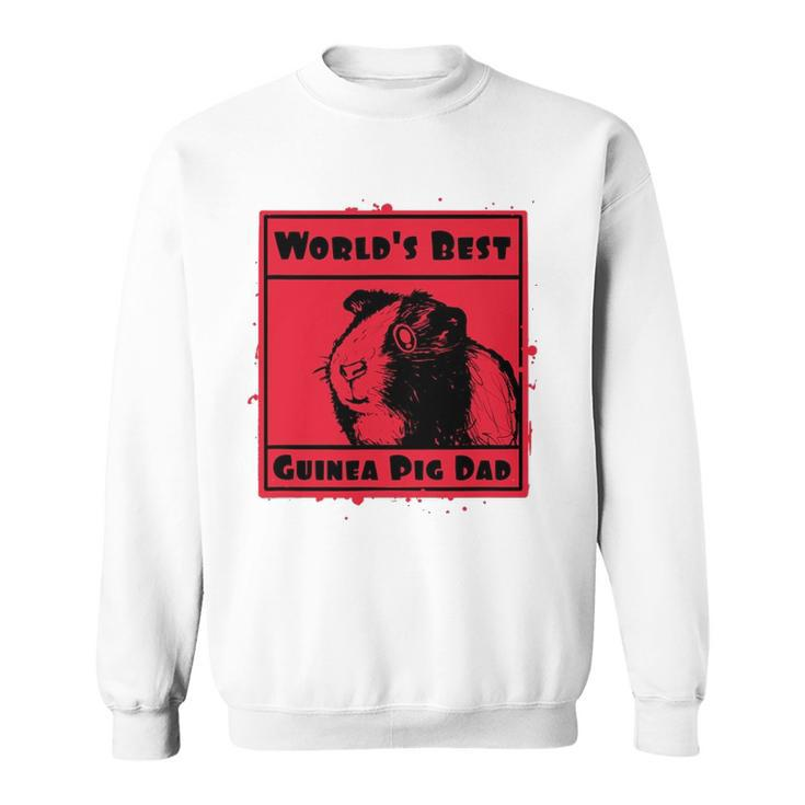 Worlds Best Guinea Pig Dad Sweatshirt