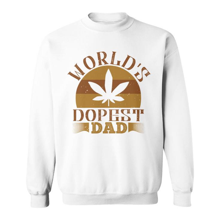 Worlds Dopest Dad Sweatshirt