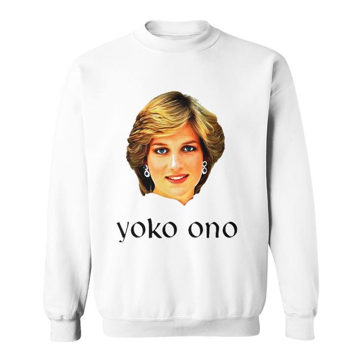 Yoko Ono Diana Princess Of Wales Sweatshirt