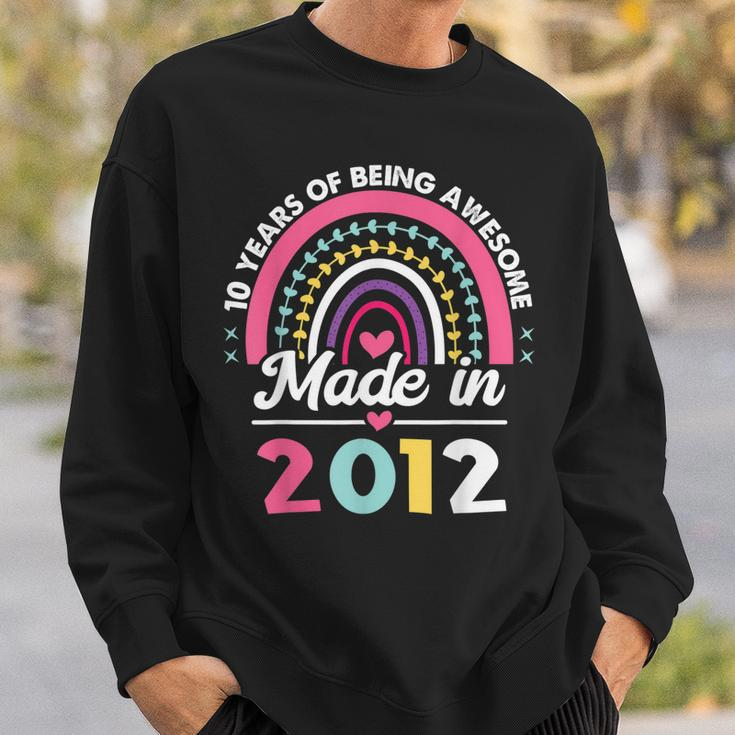10 Years Old Gifts 10Th Birthday Born In 2012 Women Girls Sweatshirt Gifts for Him