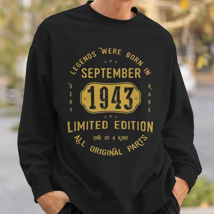 1943 September Birthday Gift 1943 September Limited Edition Sweatshirt Gifts for Him