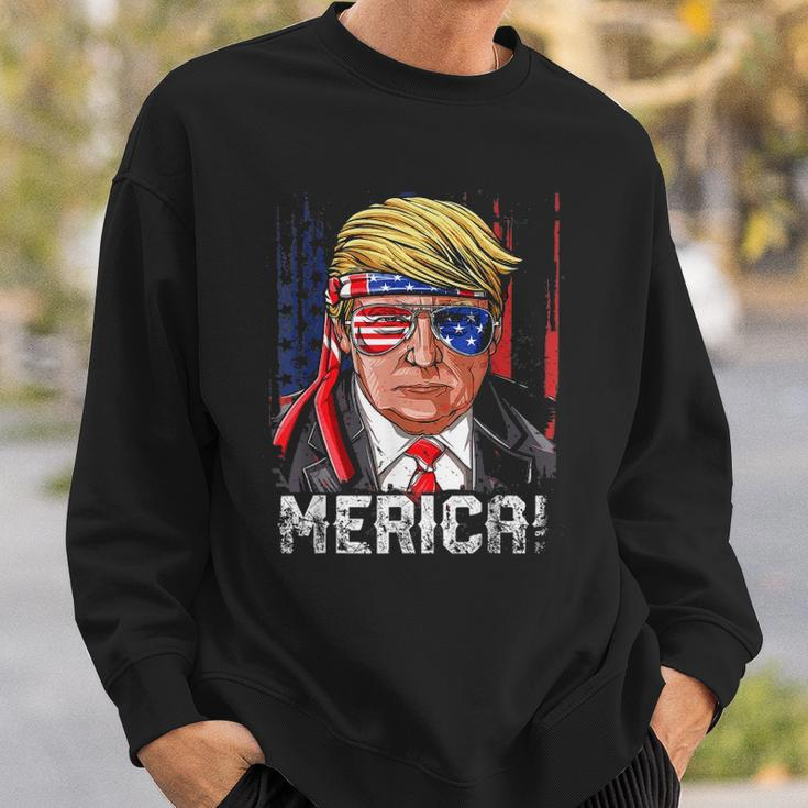 2024 Trump 4Th Of July S Merica Sweatshirt Gifts for Him