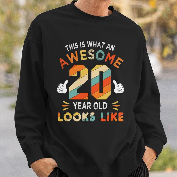 20Th Birthday Gifts For 20 Years Old Awesome Looks Like Sweatshirt Gifts for Him