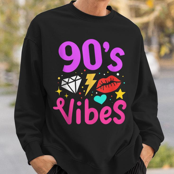 90S Vibes 90S Music Party Birthday Lover Retro Vintage Sweatshirt Gifts for Him